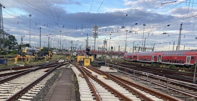 Bahnbau Frankfurt-Sued